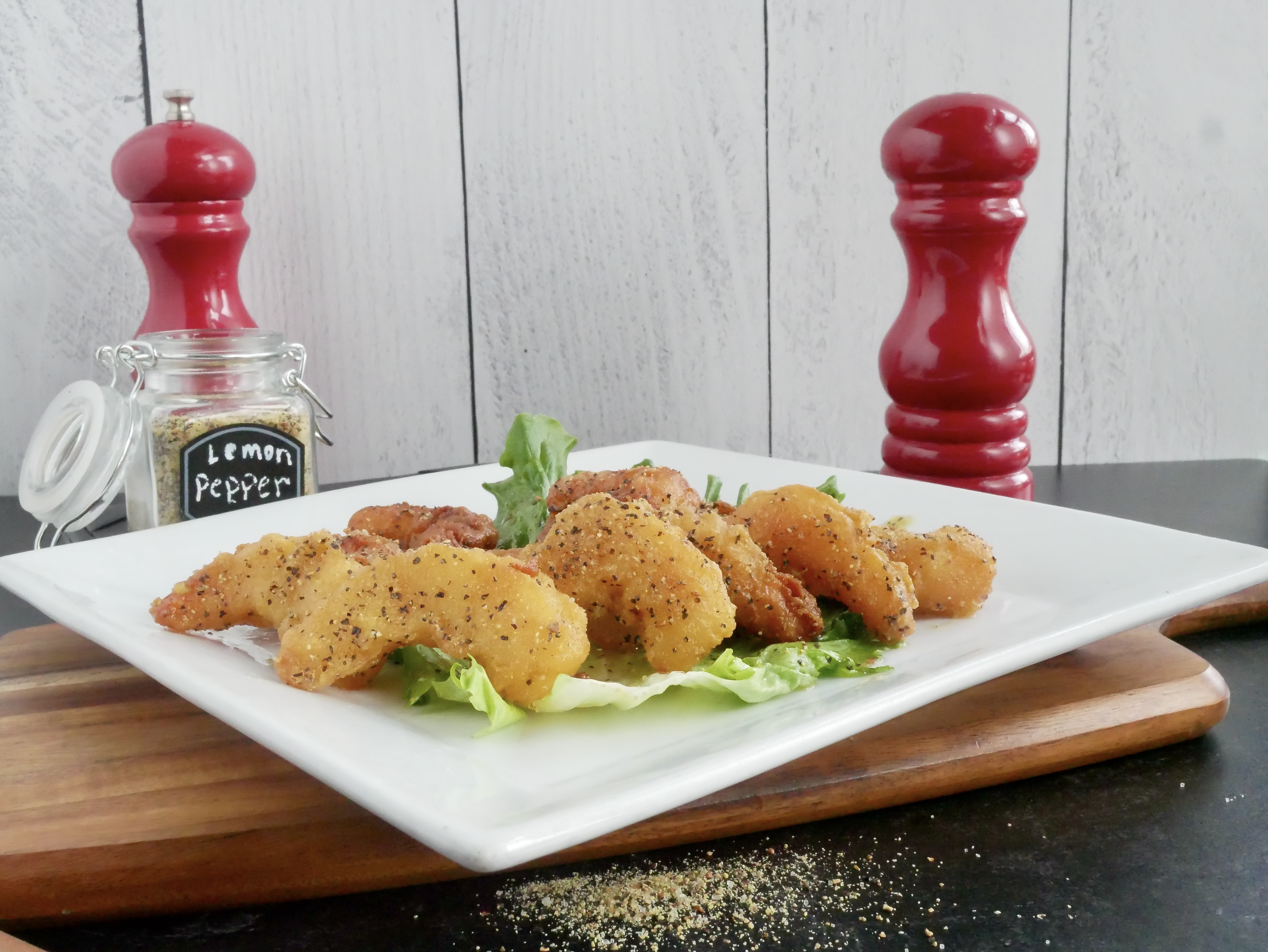 Lemon Pepper Shrimp Appetizer (12)