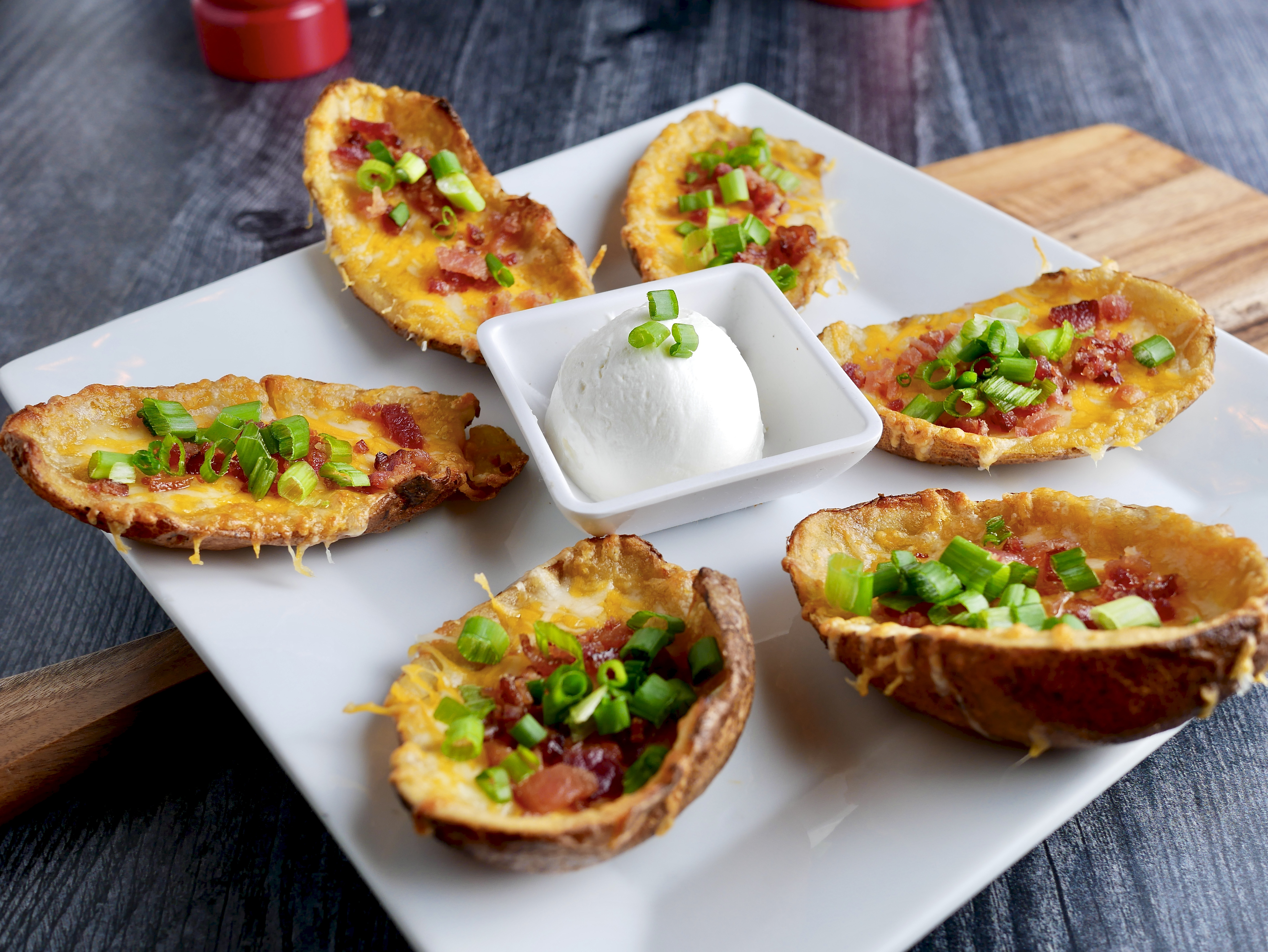 Loaded Potato Skins (6)